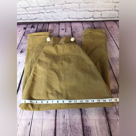 The Simple Folk Boys Girls Unisex 6-7 Years The Workman Overalls Camel Beige - Picture 10 of 16